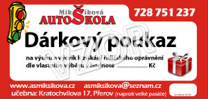 dárkový poukaz - vzor